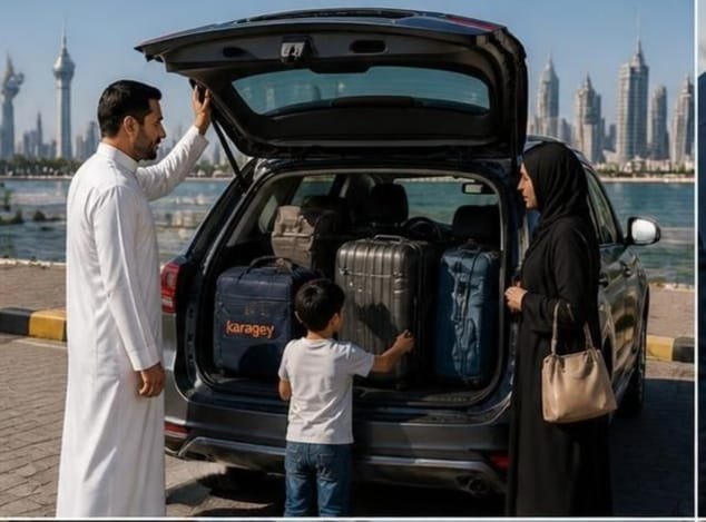 فحص إطارات وفرامل السيارة قبل السفر